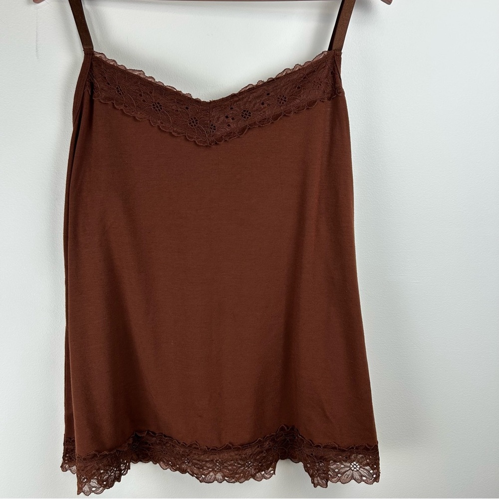 Cato Lace Stretch knit Camisole sz 22/24W Y2K Coquette Festival